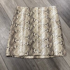 Honey Belle‎ Snake Print Skirt